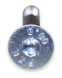 Hexagon socket countersunk head screw M 6x70 DIN7991 galv8.8